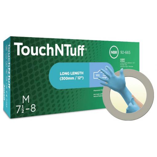 Ansell TouchNTuff 92665100 100 ks nitril jednorázové rukavice Velikost rukavic: XL, 9.5, 10 EN 21420:2020