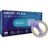 Ansell MICROFLEX 93843100 100 ks nitril jednorázové rukavice Velikost rukavic: XL, 9.5, 10 EN 21420:2020 ISO 11193
