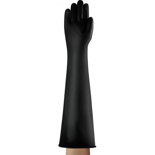 Ansell 87108075 AlphaTec přírodní latex rukavice pro manipulaci s chemikáliemi Velikost rukavic: 7.5 EN 21420:2020 1 pár