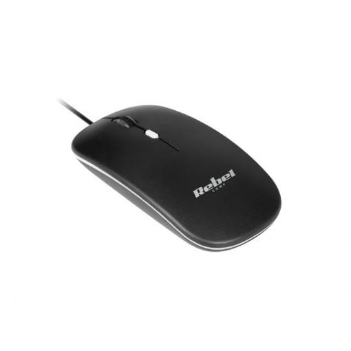 Myš drátová REBEL WDM210 Black