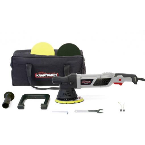 Dino KRAFTPAKET Exzenter 15mm 950 W 640229 excentrická leštička 230 V 950 W 1500 - 4800 ot./min 15 mm