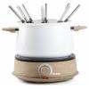DOMO DO736F fondue 1500 W indikátor, 8 napichovátek na fondue dřevo, bílá