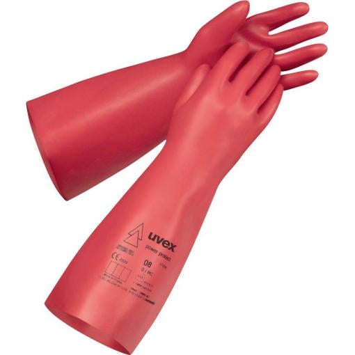 uvex power protect V1000 6084008 přírodní latex elektrikářská rukavice Velikost rukavic: 8 EN 60903 1 pár
