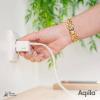 Aqiila W1 USB nabíječka, 1x USB-C®, 20 W, bílá