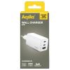 Aqiila W3 USB nabíječka, 1x USB A , 2x USB-C®, 65 W, Dodávka energie, Quick Charge 3.0, QC 4+, bílá