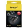 Intenso Power Adapter W30C² black USB nabíječka, GaN, USB Power Delivery (USB-PD) , 1x USB-C®, 30 W, černá