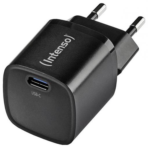 Intenso Power Adapter W30C² black USB nabíječka, GaN, USB Power Delivery (USB-PD) , 1x USB-C®, 30 W, černá
