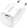 Intenso Power Adapter W30C² white USB nabíječka, GaN, USB Power Delivery (USB-PD) , 1x USB-C®, 30 W, bílá