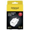 Intenso Power Adapter W30C² white USB nabíječka, GaN, USB Power Delivery (USB-PD) , 1x USB-C®, 30 W, bílá