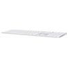 Apple Magic Keyboard Touch ID NumKey Bluetooth® klávesnice německá, QWERTZ, Macintosh bílá nabíjecí, čtečka otisků prstů, s číselnou klávesnicí