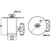 Monacor EBH-47 Adaptér na stativ