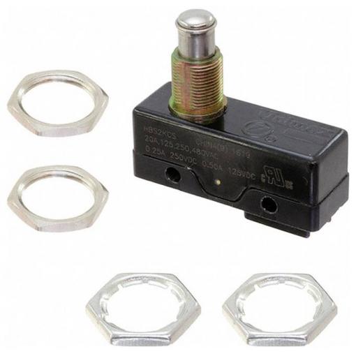 C & K Switches Snap Switch HB Series, HBS2KCB4SJ011C tlačítko, 125 V/DC, 1 ks