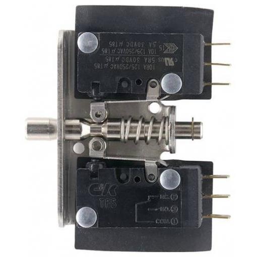 C & K Switches Snap Switch TL Series, 23SL40410 tlačítko, 30 V/DC, 1 ks