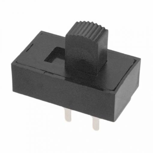 C & K Switches S201031MS02Q Slide Switch S Series posuvný přepínač 125 V/AC, 125 V/DC 6 A 2x vyp/zap 1 ks Bulk