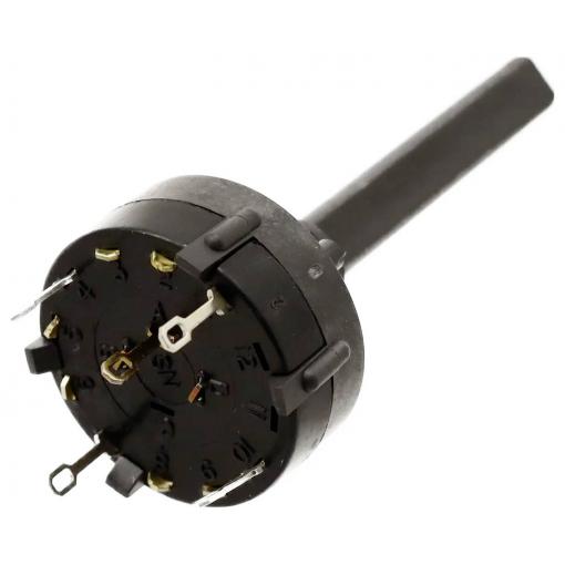 C & K Switches A106S1MNZGK Rotary Switch A Series otočný spínač 20 V/AC, 125 V/AC, 20 V/DC, 125 V/DC Počet pozic přepínače 6 1 ks