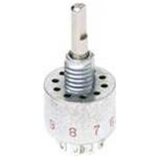 C & K Switches MC12L1NZGF Rotary Switch M Series otočný spínač 125 V/AC, 28 V/DC Počet pozic přepínače 12 IP67 1 ks