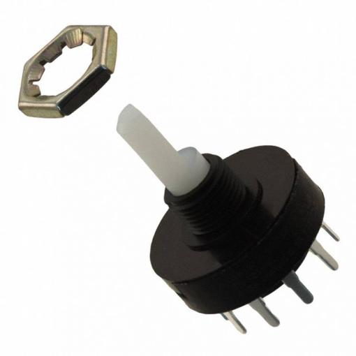 C & K Switches R20507RR02Q Rotary Switch R Series otočný spínač 125 V/AC, 125 V/DC 5 A Počet pozic přepínače 5 1 ks