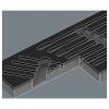Wera 05137333001 9833 Pěnová vložka 1 ks (d x š x v) 392 x 172 x 30 mm