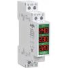 Voltmetr třífázový TOVME-3 na DIN lištu, 60–450 V AC