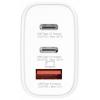 Skross Power Charger 65W PD GaN US USB nabíječka, 1x USB A , 2x USB-C®, 65 W, Dodávka energie, bílá