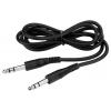 Monacor 0065680 jack audio propojovací kabel [1x jack zástrčka 6,3 mm (stereo) - 1x jack zástrčka 6,3 mm (stereo)] 1.2 m černá