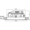 Monacor EDL-62HQ ELA stropní reproduktor, 70 W, 100 V, bílá/černá, 1 ks