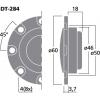 Monacor DT-284 Sférický výškový reproduktor 60 W 4 Ω
