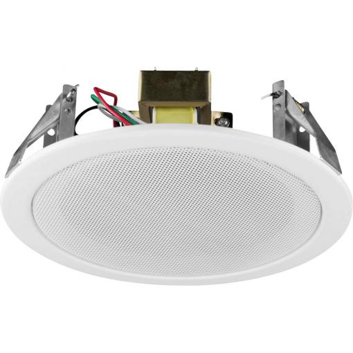 Monacor EDL-15 ELA stropní reproduktor, 6 W, 100 V, bílá, 1 ks