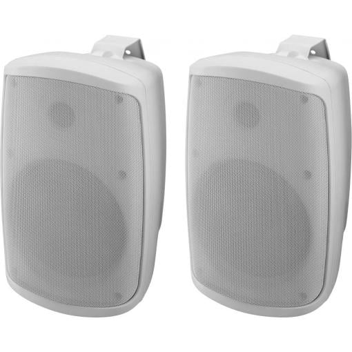 Monacor WALL-06SET/WS nástěnný reproduktor bílá 50 W 70 Hz - 20000 Hz 1 pár