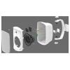 Monacor WALL-08T/WS ELA reprobox 50 W bílá 1 pár