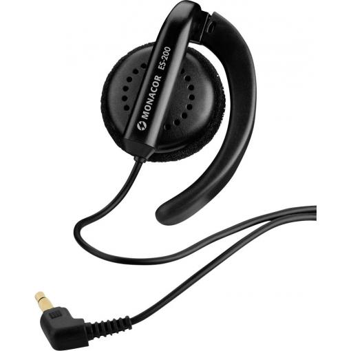 Monacor ES-200 špuntová sluchátka (In Ear) kabelová mono monofonní