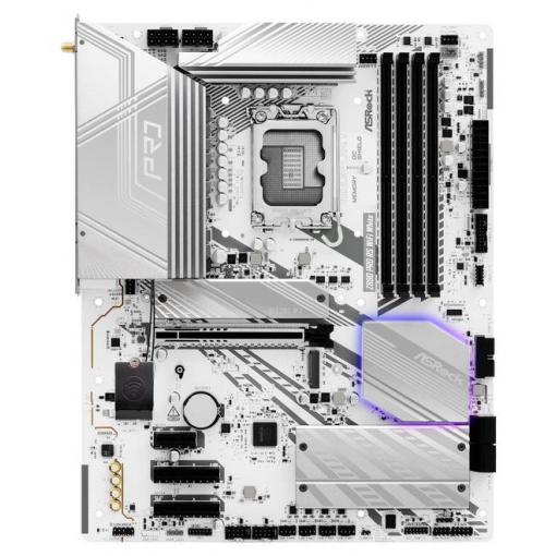 ASRock Z890 Pro RS WiFi White Základní deska Socket (PC) Intel® 1851 Tvarový faktor ATX Čipová sada základní desky Intel® Z890