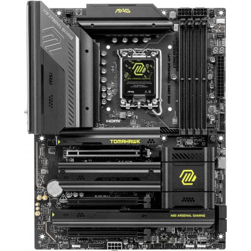 MSI MAG Z890 TOMAHAWK Wifi Základní deska Socket (PC) Intel® 1851 Tvarový faktor ATX Čipová sada základní desky Intel® Z890