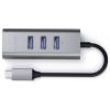 Satechi ST-TC2N1USB31AM USB Hub 3 porty USB-A, RJ45 USB 3.0 5 GBit/s vesmírná šedá ST-TC2N1USB31AM