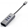 Satechi ST-TC2N1USB31AM USB Hub 3 porty USB-A, RJ45 USB 3.0 5 GBit/s vesmírná šedá ST-TC2N1USB31AM