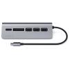 Satechi ST-TCHCRM USB Hub 3 porty USB-A, SD, microSD USB 3.0 5 GBit/s vesmírná šedá ST-TCHCRM