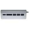 Satechi ST-TCHCRM USB Hub 3 porty USB-A, SD, microSD USB 3.0 5 GBit/s vesmírná šedá ST-TCHCRM
