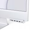 Satechi ST-UCICHS USB Hub 3 + 1 port USB-A, USB-C®, SD, microSD USB 3.0 5 GBit/s stříbrná Clamp Hub