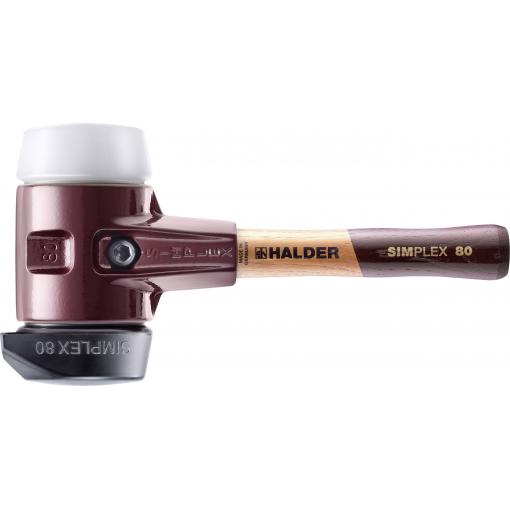 Halder SIMPLEX 3027.282 perlík s ergonomickou rukojetí, středně tvrdé 2720 g 325 mm 1 ks