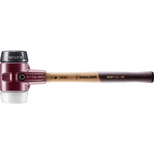 Halder SIMPLEX 3027.080 palička s ergonomickou rukojetí, středně tvrdé 2770 g 490 mm 1 ks