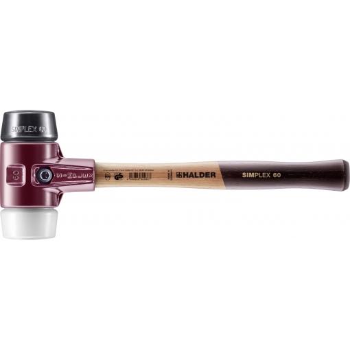 Halder SIMPLEX 3027.060 palička s ergonomickou rukojetí, středně tvrdé 1510 g 405 mm 1 ks