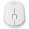 Logitech Pebble Mouse 2 M350s optická myš, přenos Bluetooth®, 3 tlačítko, 400 dpi, 4000 dpi, bílá