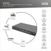Digitus DN-95348-2 DN-95348-2 19 síťový switch 24 + 2 porty 10 / 100 / 1000 MBit/s funkce PoE