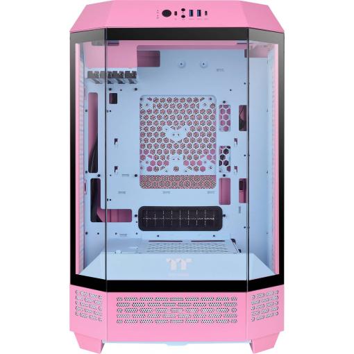 Thermaltake The Tower 300 Bubble Pink micro tower PC skříň růžová