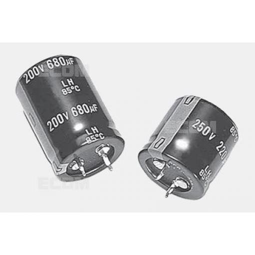 Elektrolytický kondenzátor 470 µF / 200 V, SNAP-IN, -25 až +105 °C