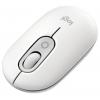 Logitech POP optická myš, přenos Bluetooth®, 4 tlačítko, 4000 dpi, bílá