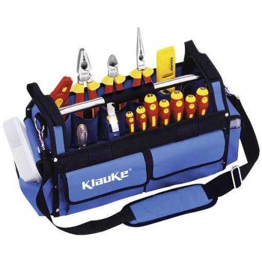 Klauke KL920B22, KL920B22 Taška s nářadím přes rameno, 22dílná, (š x v x h) 350 x 200 x 200 mm