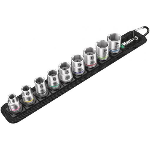 Wera Belt B 4 sada nástavců pro nástrčný klíč, 3/8, 9dílná, 05003973001
