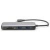 Digitus USB-C® dokovací stanice DA-70915 vč. funkce nabíjení, integrovaná čtečka karet, napájení USB-C®