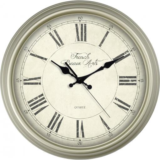 EUROTIME 89891-12 Quartz nástěnné hodiny 31 cm x 31 cm x 31 cm , slonová kost